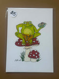 Moto Ink Ramen Frog 5x7