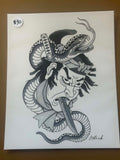 Moto Ink Samuri 8x10
